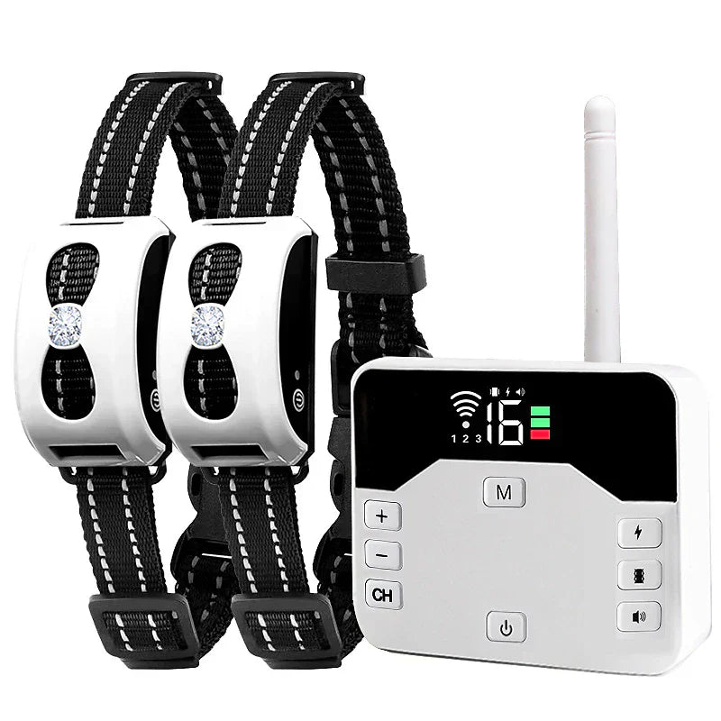 Innovative 2-in-1 Wireless Fence & Training Collar – Protect and Train Your Dog